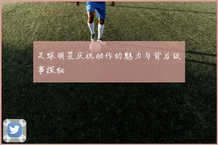 足球明星庆祝动作的魅力与背后故事探秘