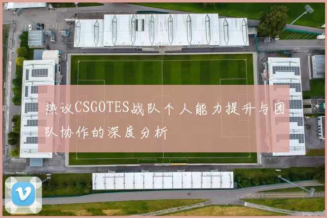 热议CSGOTES战队个人能力提升与团队协作的深度分析