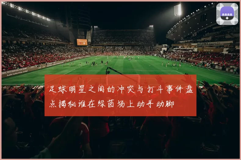 足球明星之间的冲突与打斗事件盘点揭秘谁在绿茵场上动手动脚